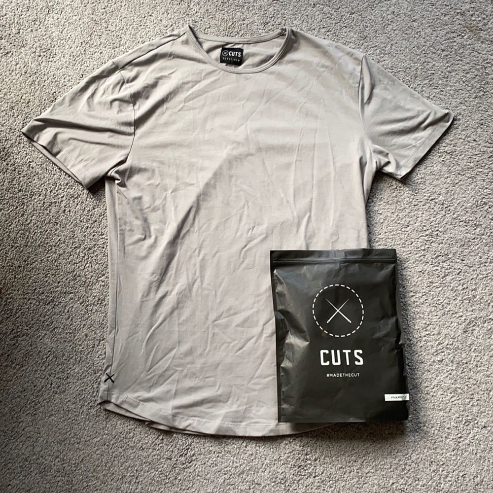 Cuts Clothing Granite Curve Hem S/L Shirt